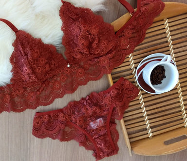 Brazilian de Luxe Crafted Lingerie Set